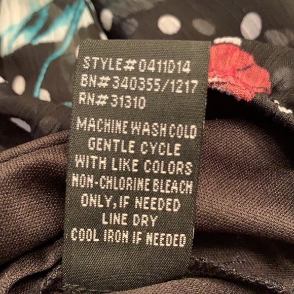 AGB Blouse with flowers size S - Picture 7 of 7